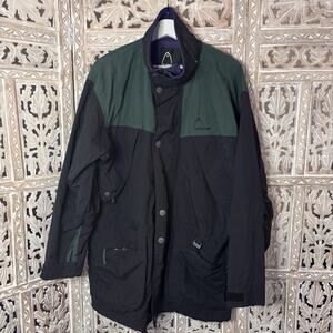 Vintage 90s HEAD Sports Windbreaker Jacket Mens Lined Retro Full Zip MEDIUM